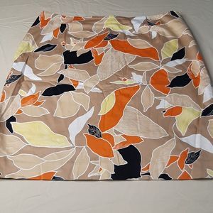 Jones Wear Petite Stretch Fall Colors Pencil Skirt